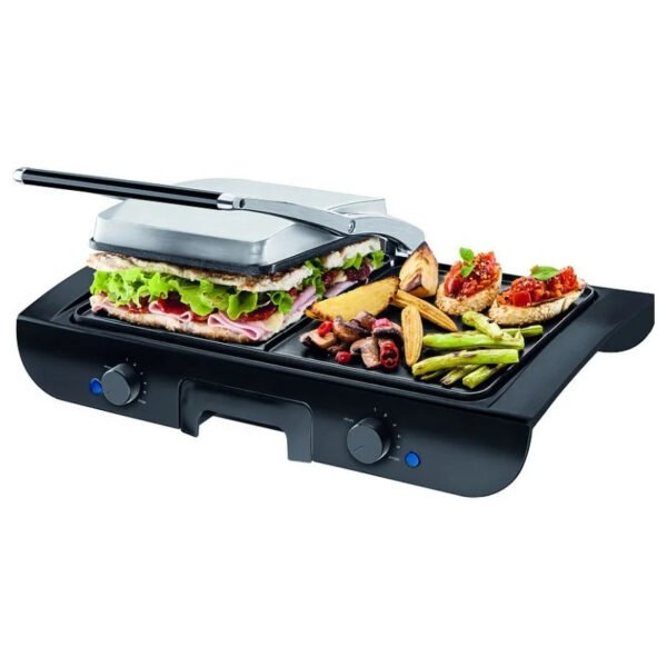 Grille de presse à panini multifonction 3 en 1