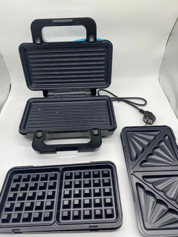 Panineuse 3 En 1 TOATS – Gaufre-SANDWICHS بانينوز 3في1 بقوة 1000واط كاملة