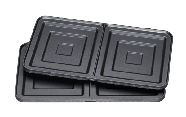 بانينوز شواية كهربائية 5في1 مع صفائح لصنع البسكويت PANINEUSE Multi-Grill Electrique 5en1 Pour De Delicieux Sandwiches Et Plats – Image 6