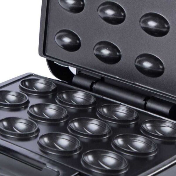 بانينوز شواية كهربائية 5في1 مع صفائح لصنع البسكويت PANINEUSE Multi-Grill Electrique 5en1 Pour De Delicieux Sandwiches Et Plats – Image 5